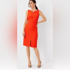 NEW Ann Taylor Petite Tweed Sheath Dress – Size 4P, Elegant & Classic